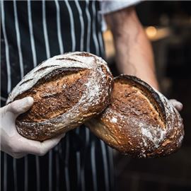 Home-made bread